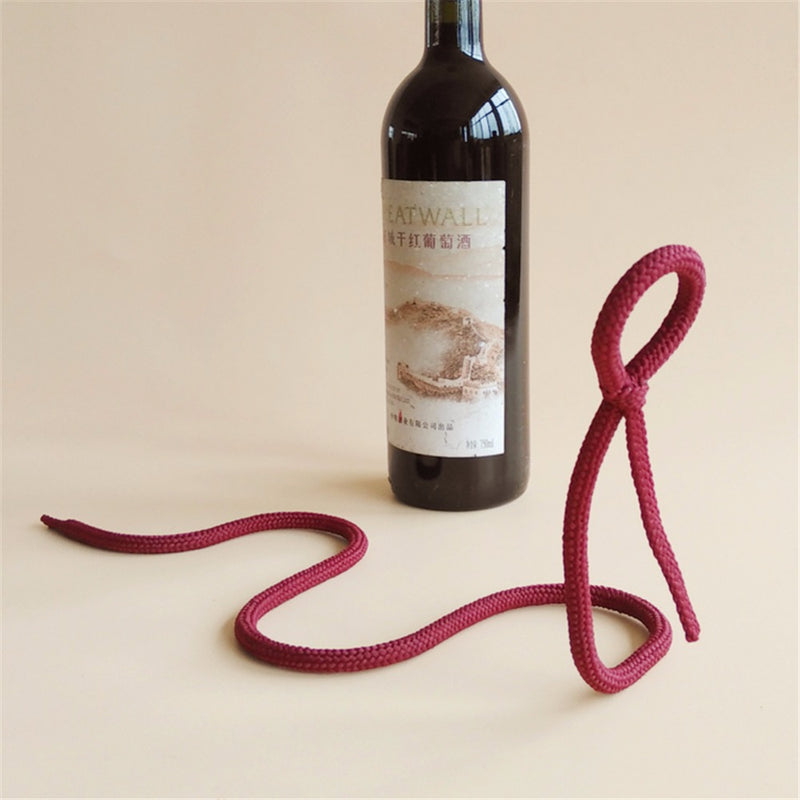 Creative Novelty Magic Illusion Floating Wine Bottle Holder Rope Lasso Wine Rack Whisky Whiskey Kitchen Bar Pub Accessories