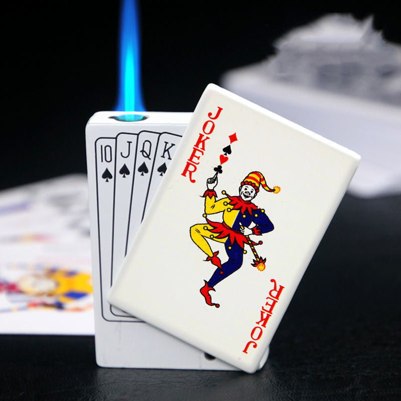 Poker Gas Lighters Poker Lighter Creative Gift Lighter Poker Lighter